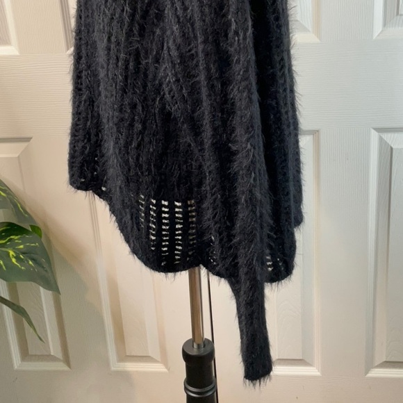 Universal Thread Women's Crewneck Openwork Pullover Sweater Black XXL - Picture 5 of 12